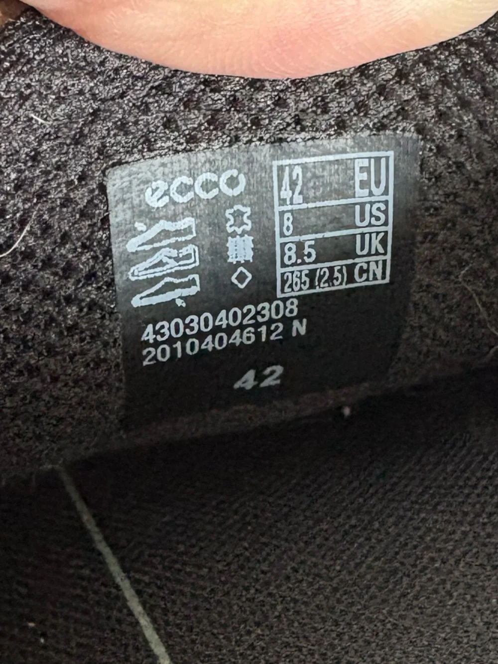 Ecco Mens Soft 7 Sneakers Gray Leather Lace Up Low Top Shoes Size 8 US 42 EU